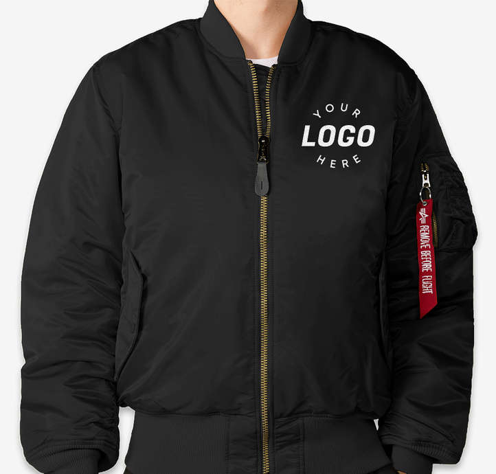 Alpha Industries MA-1 Flight Jacket custom bomber jacket