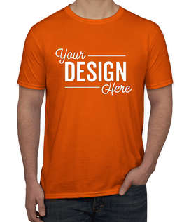 Canada - Gildan Softstyle Jersey T-shirt - Color: Orange