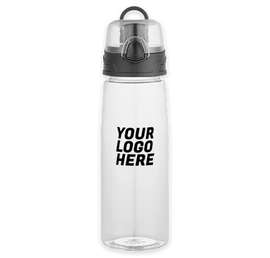 25 oz. Flip Top Tritan Sports Bottle - Color: Clear