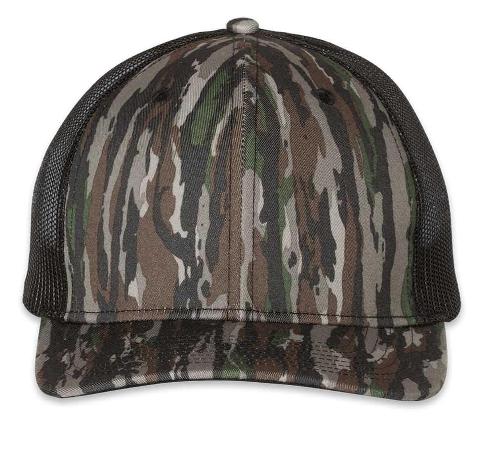 Richardson Patterned Snapback Trucker Hat-default