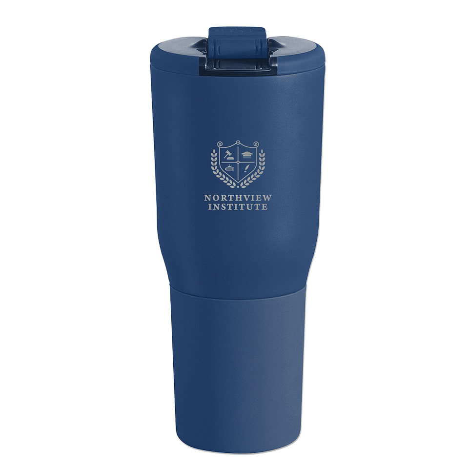 BruMate Laser Engraved 35 oz. Nav Stainless Steel Tumbler