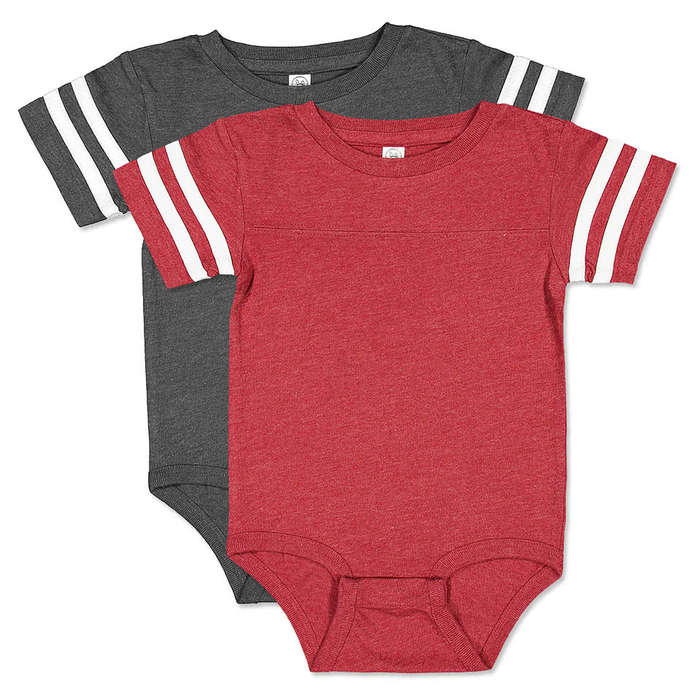 Rabbit Skins Varsity Baby Bodysuit