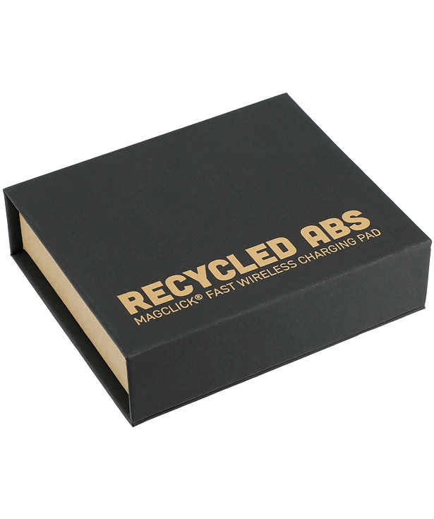 Recycled MagClick Fast Portable Wireless Charging Pad
