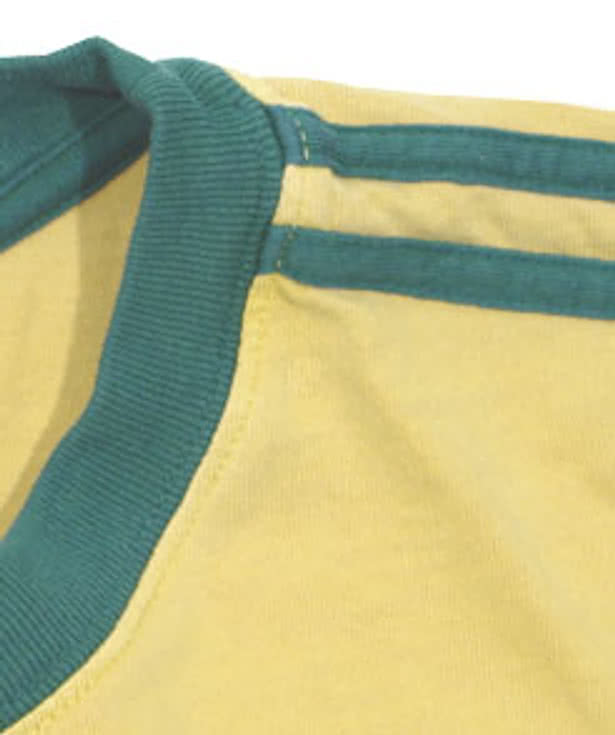 Authentic Pigment Dyed Double Stripe T