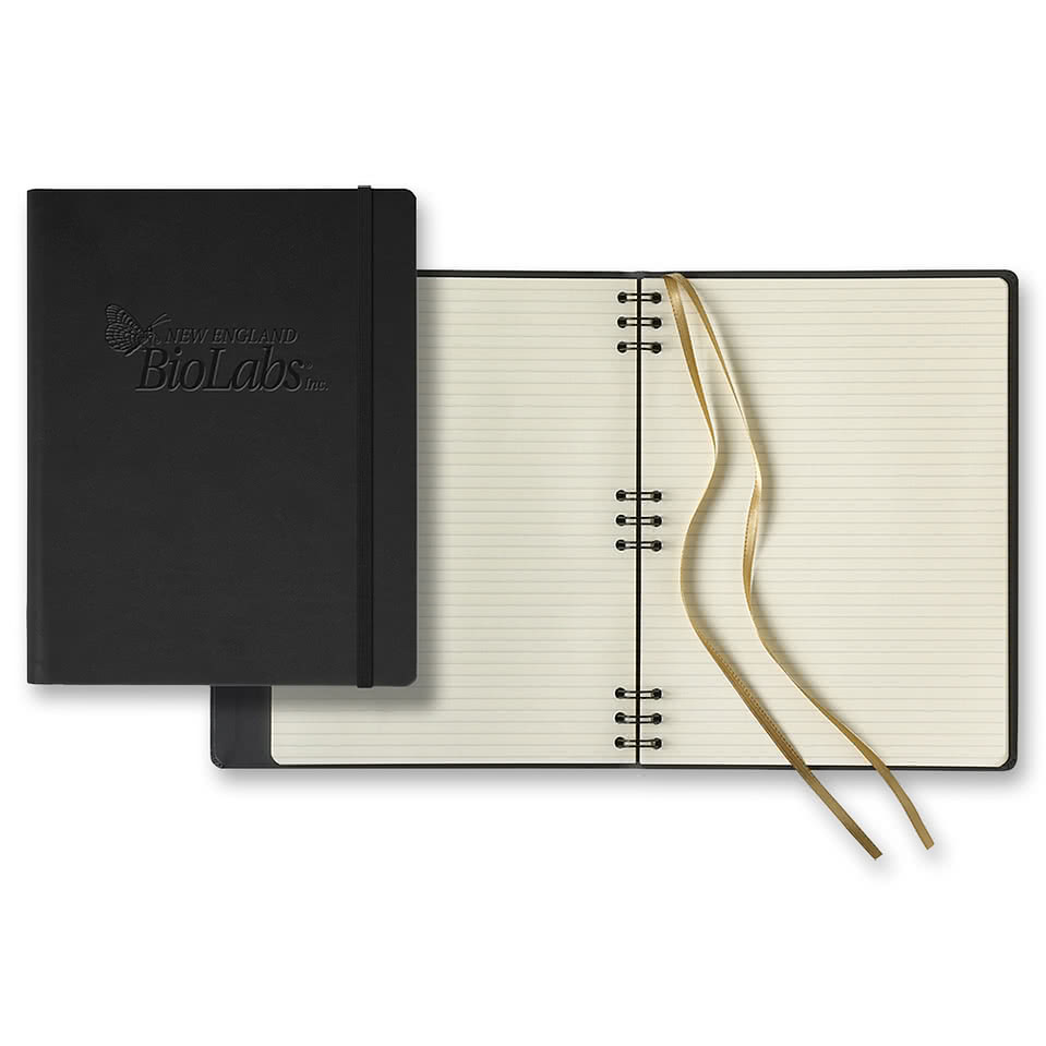 Castelli Debossed Tucson Hybrid Grande Lined Hard Cover Spiral Notebook
