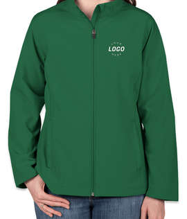 Team 365 Women's Soft Shell Jacket - Color: Sport Forest