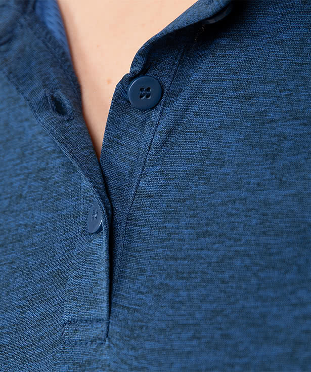 Reebok Women's Heather Performance Polo