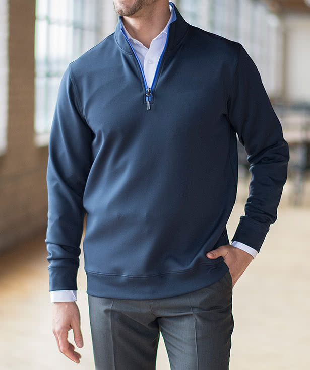 Edwards Performance Quarter Zip Pullover