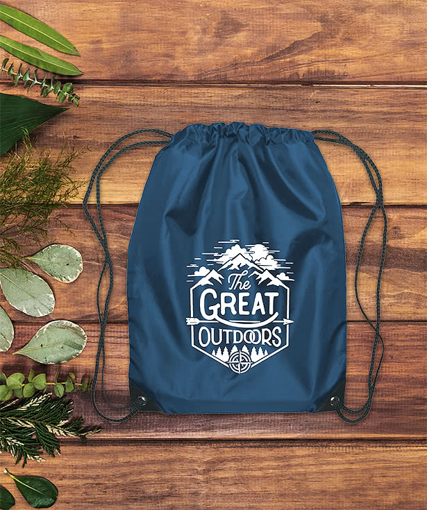 Full Color Large Sports Drawstring Bag
