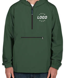 Charles River Pack-N-Go Hooded Packable Anorak - Screen Printed