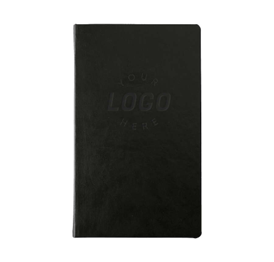 JournalBooks ® Debossed Bohemian Hard Cover Notebook in Black