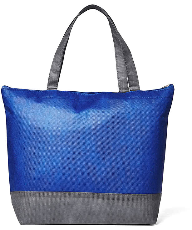 Hexagon Pattern Non-Woven 18 Can Cooler Tote Bag