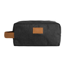 Heathered Toiletry Dopp Kit - Color: Black