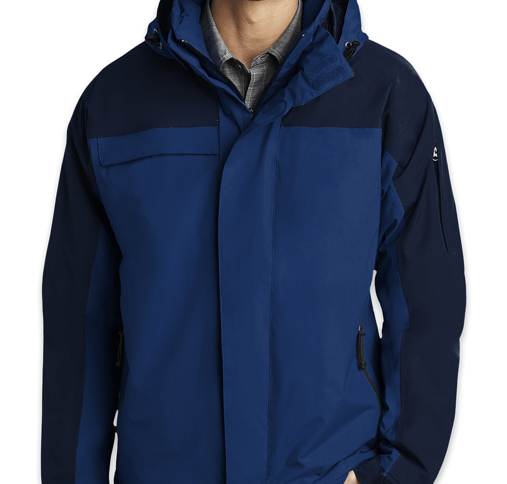 Port Authority Nootka Hooded Insulated Jacket-default