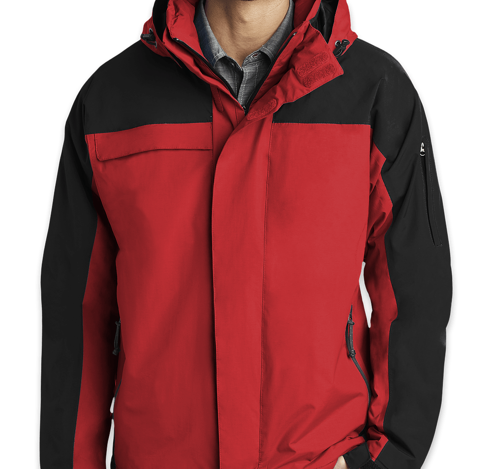 Port Authority Nootka Hooded Insulated Jacket-default