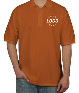 Port Authority Silk Touch Polo - Color: Texas Orange