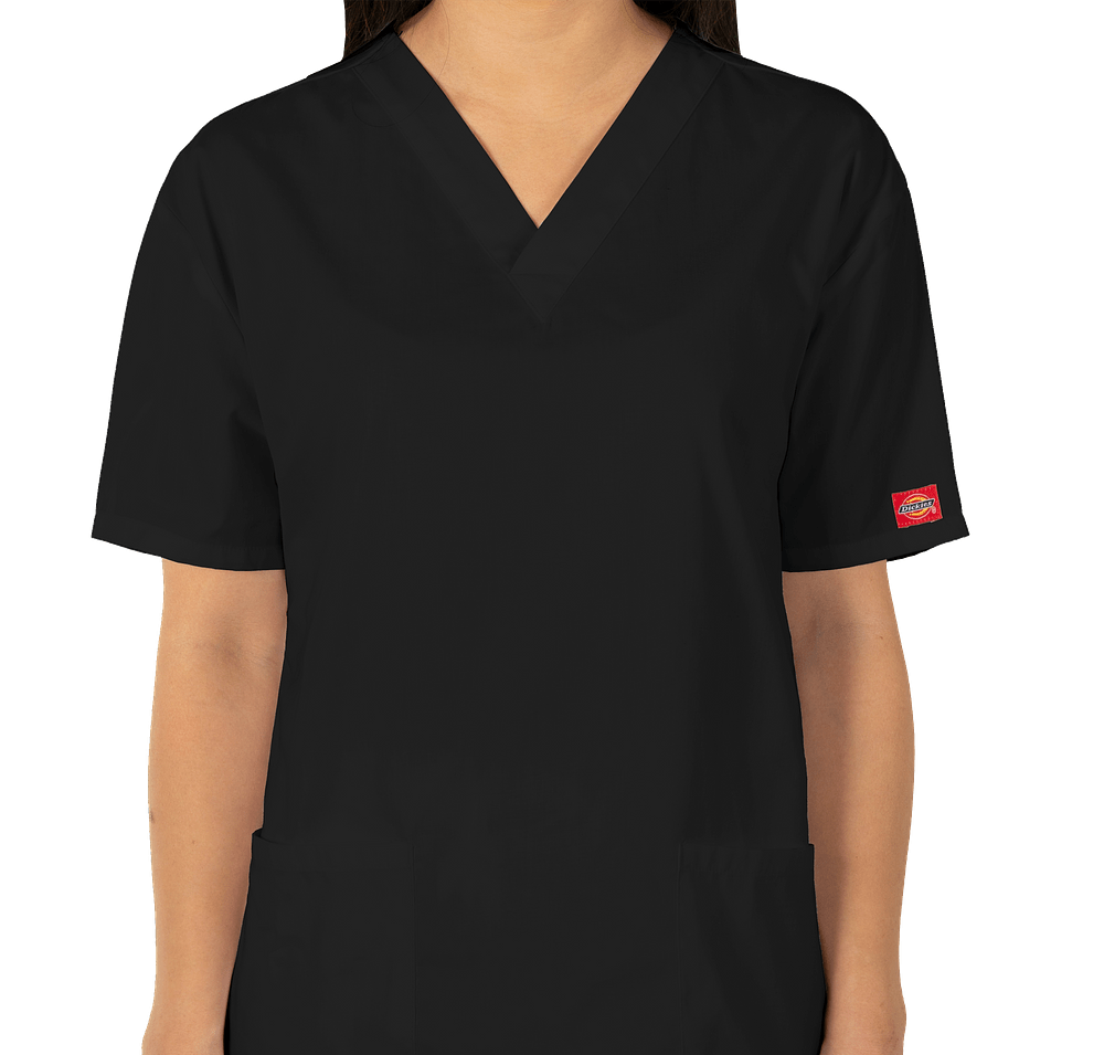 Dickies Women's V-Neck Scrub Top-default