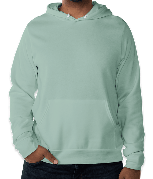 Bella + Canvas Ultra Soft Pullover Hoodie in Dusty Blue