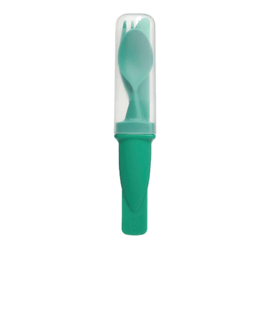 Portable Cutlery Set in Green
