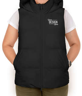 Mercer+Mettle Women's Puffy Insulated Vest - Color: Deep Black