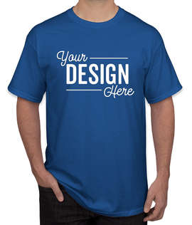 Canada - Gildan 100% Cotton T-shirt - Color: Royal