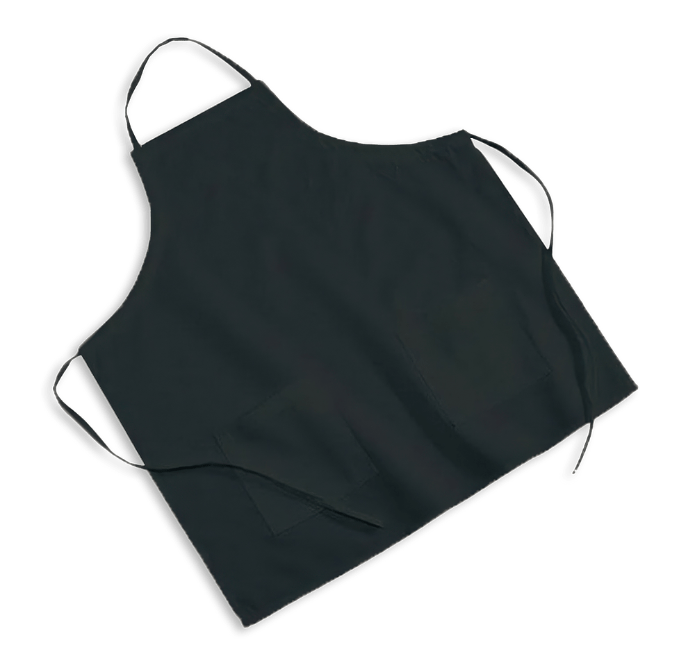 Two-Pocket Colored Poly/Cotton Twill BBQ Apron-default