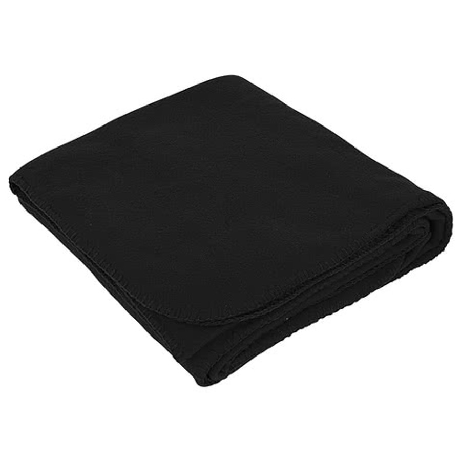 Full Color Cozy Layer Fleece Blanket in Gray