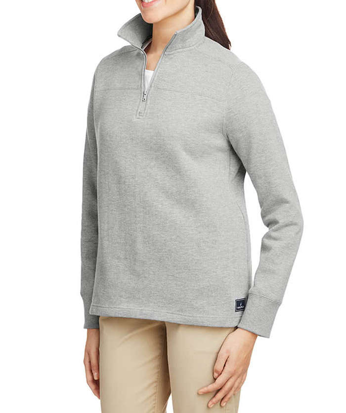 Nautica Women's Anchor Quarter Zip Sweatshirt