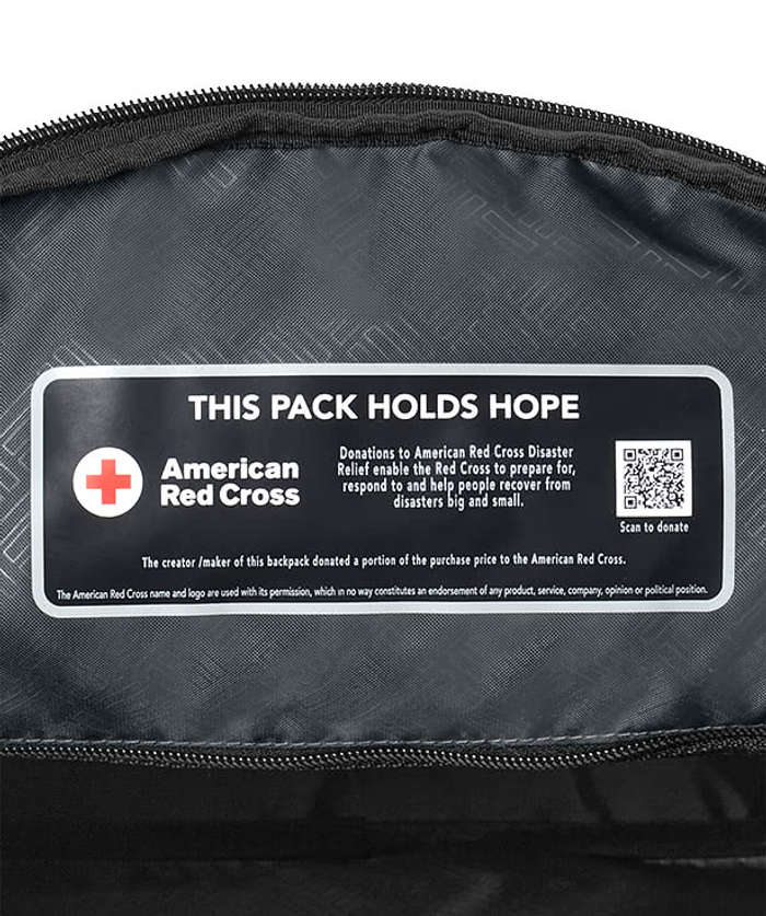 American Red Cross Charity 17" Computer Backpack