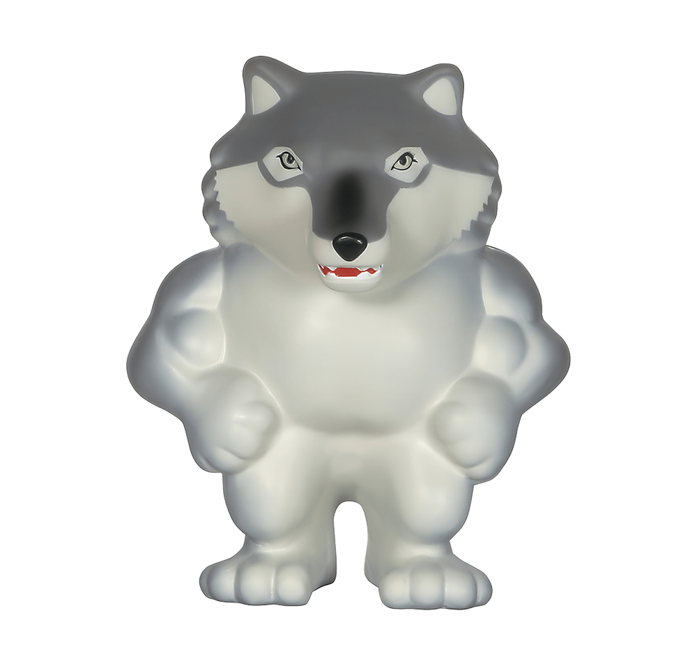 Wolf Mascot Stress Reliever-default