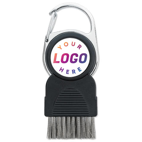 Full Color Golf Club Brush with Ball Marker