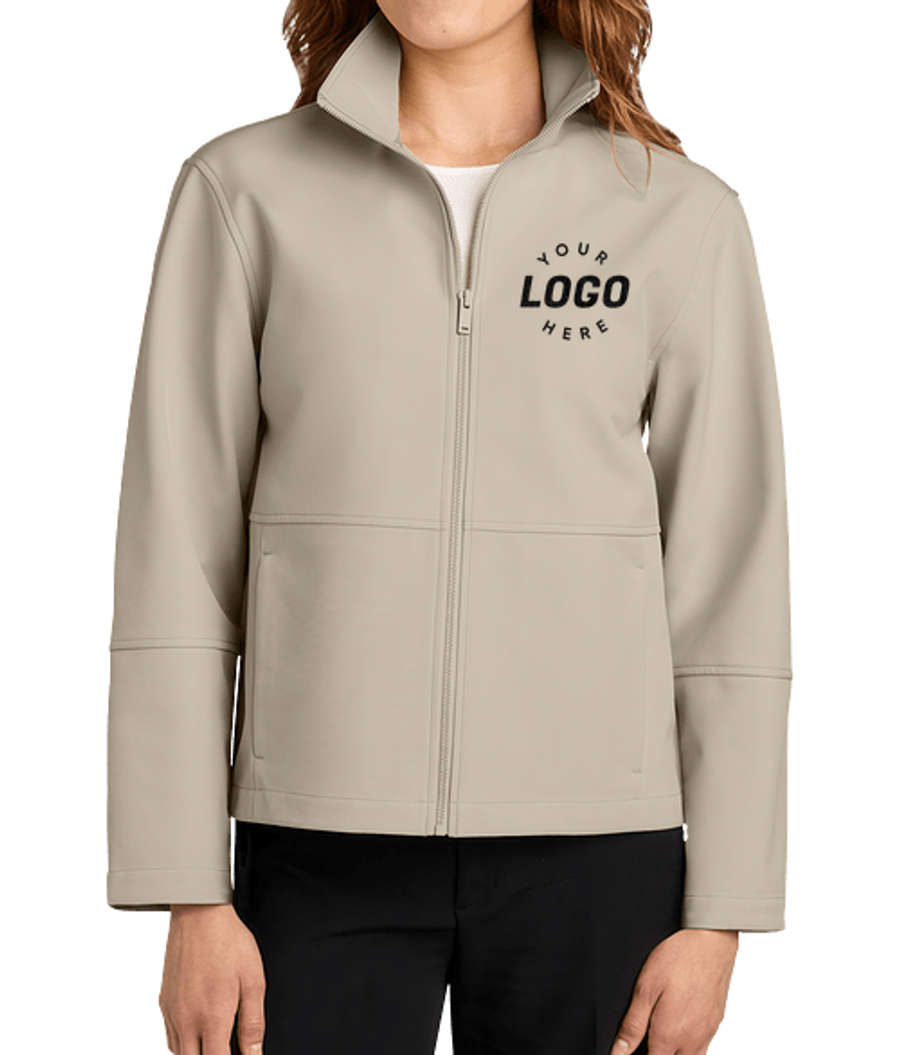 Mercer+Mettle Women's Comfort Softshell Jacket in Almond
