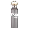 21 oz. Tipton Stainless Steel Water Bottle with Bamboo Lid