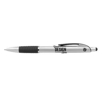 Souvenir Image Stylus Pen (black ink) - Silver