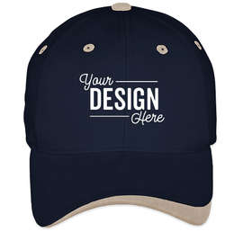 Sportsman Two-Tone Hat - Color: Navy / Stone