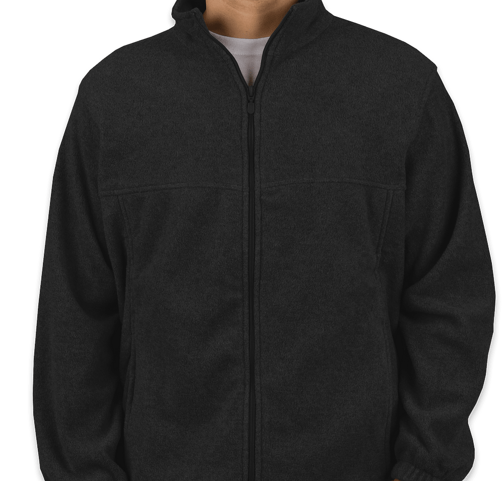 Harriton Tall Full Zip Fleece Jacket - Printed-default