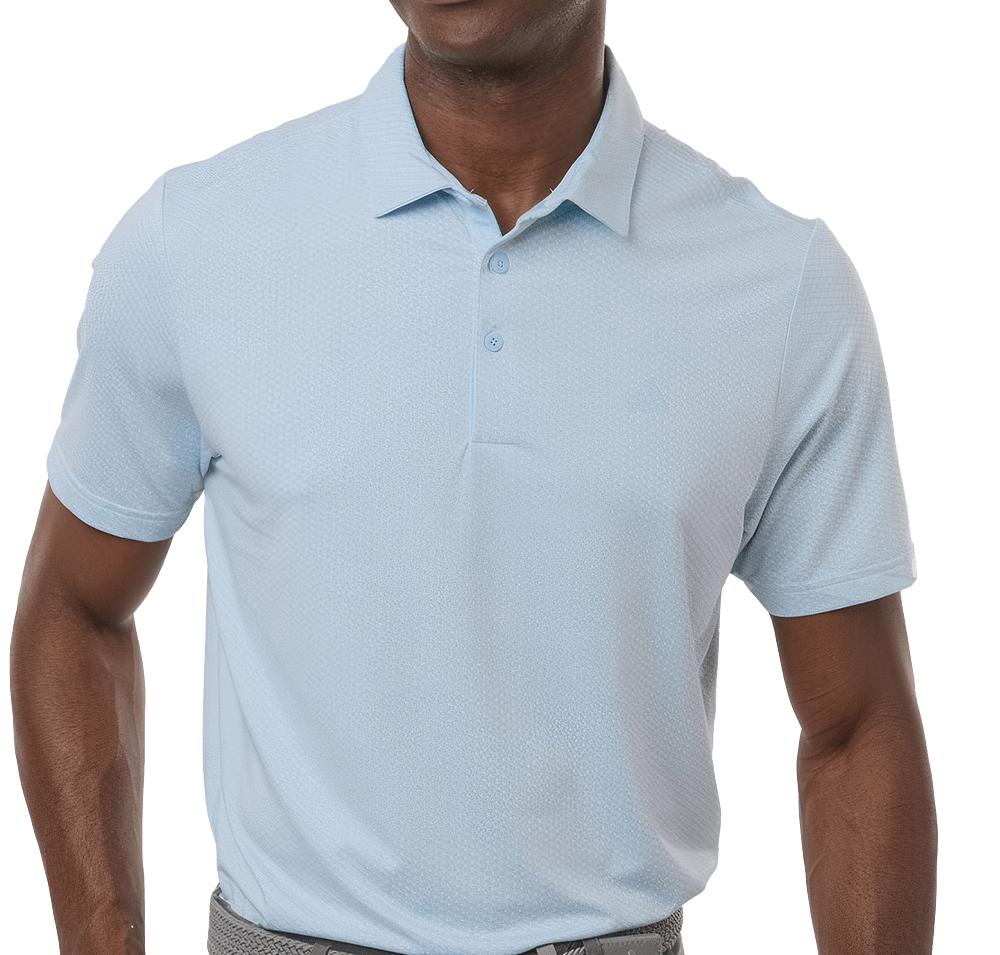 Adidas Textured Recycled Performance Polo-default