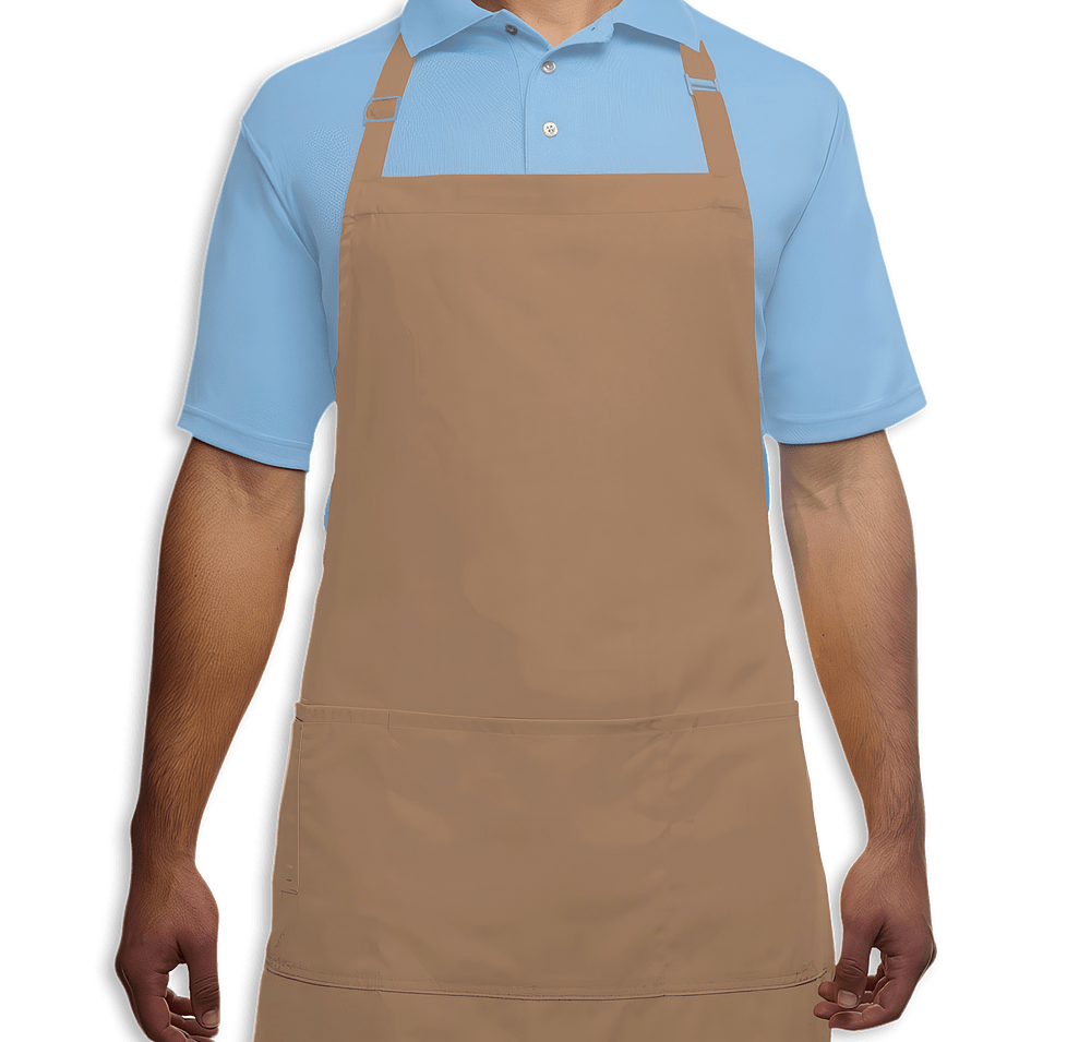 Blue Generation Scotchgard Treated Full Length Four-Pocket Apron - Printed-default