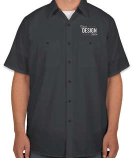 Canada - Red Kap Industrial Work Shirt - Color: Navy