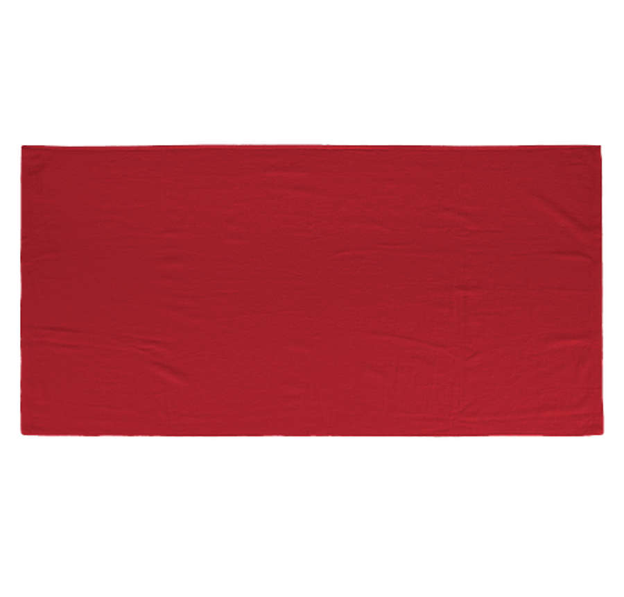 Port Authority Lightweight Printed Beach Towel in Red