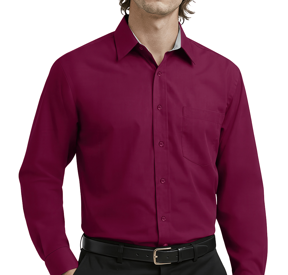 Blue Generation Fine Line Twill Long Sleeve Shirt-default