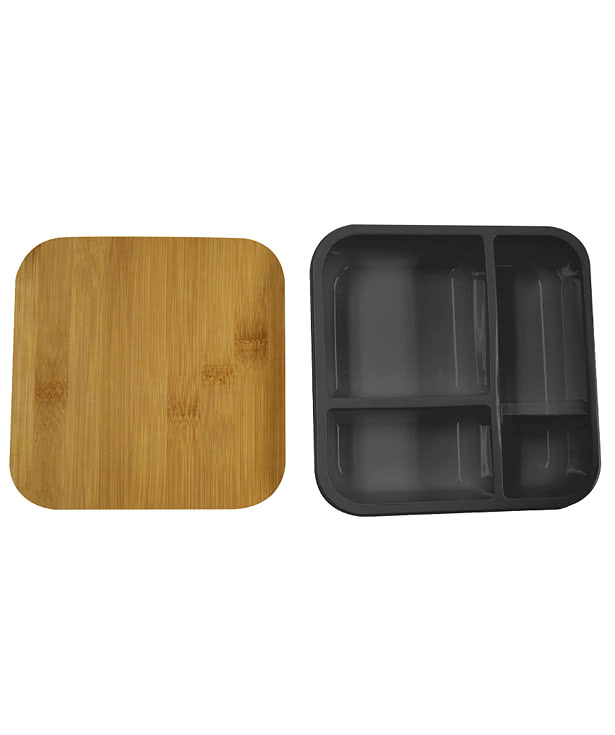 Laser Engraved Square Meal Bento Box