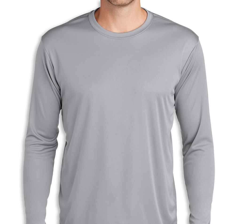 Port & Company UPF 50 Long Sleeve Performance Shirt-default