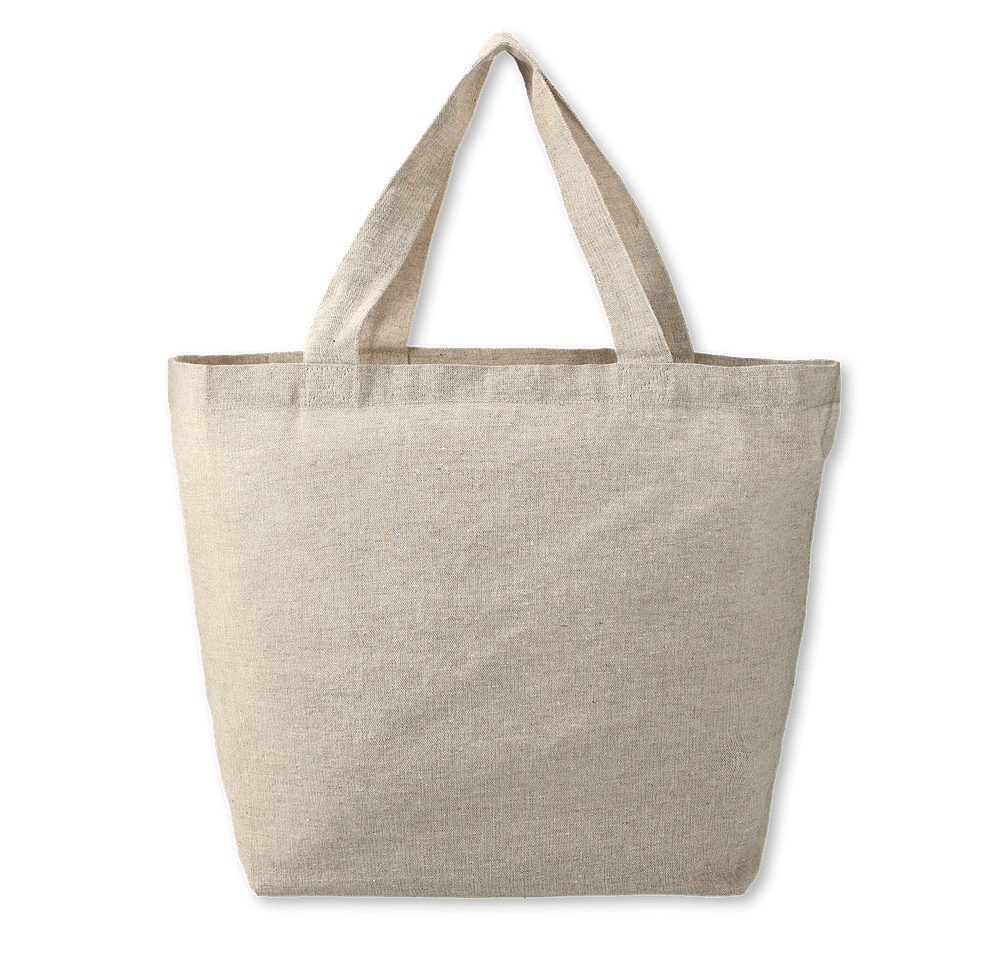 Recycled 5 oz. Cotton Twill Grocery Tote Bag-default