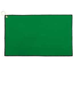 Full Color Epicolor Microfiber Waffle Golf Towel - Color: Kelly Green