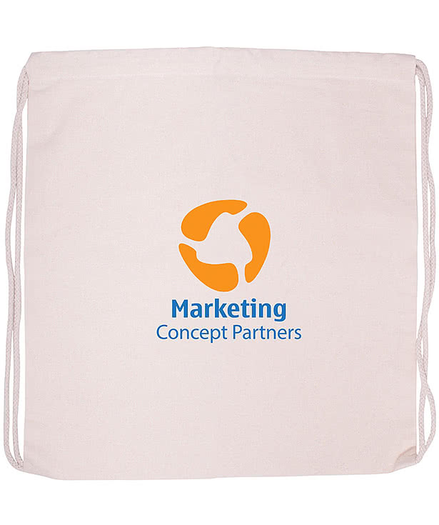 Lightweight Cotton Canvas Drawstring Bag
