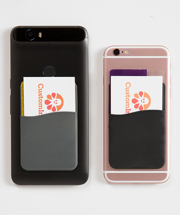 Adhesive Silicone Cell Phone Wallet