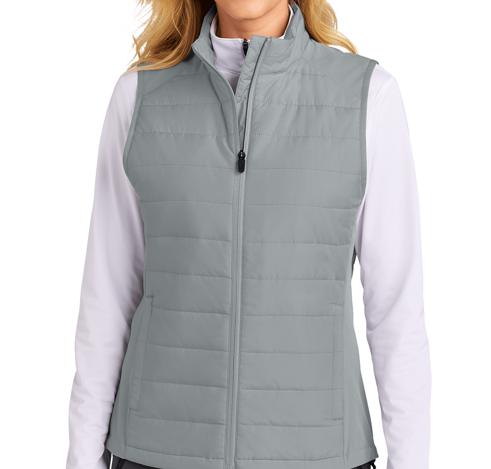 Sport-Tek Women's Movement Hybrid Soft Shell Vest-default