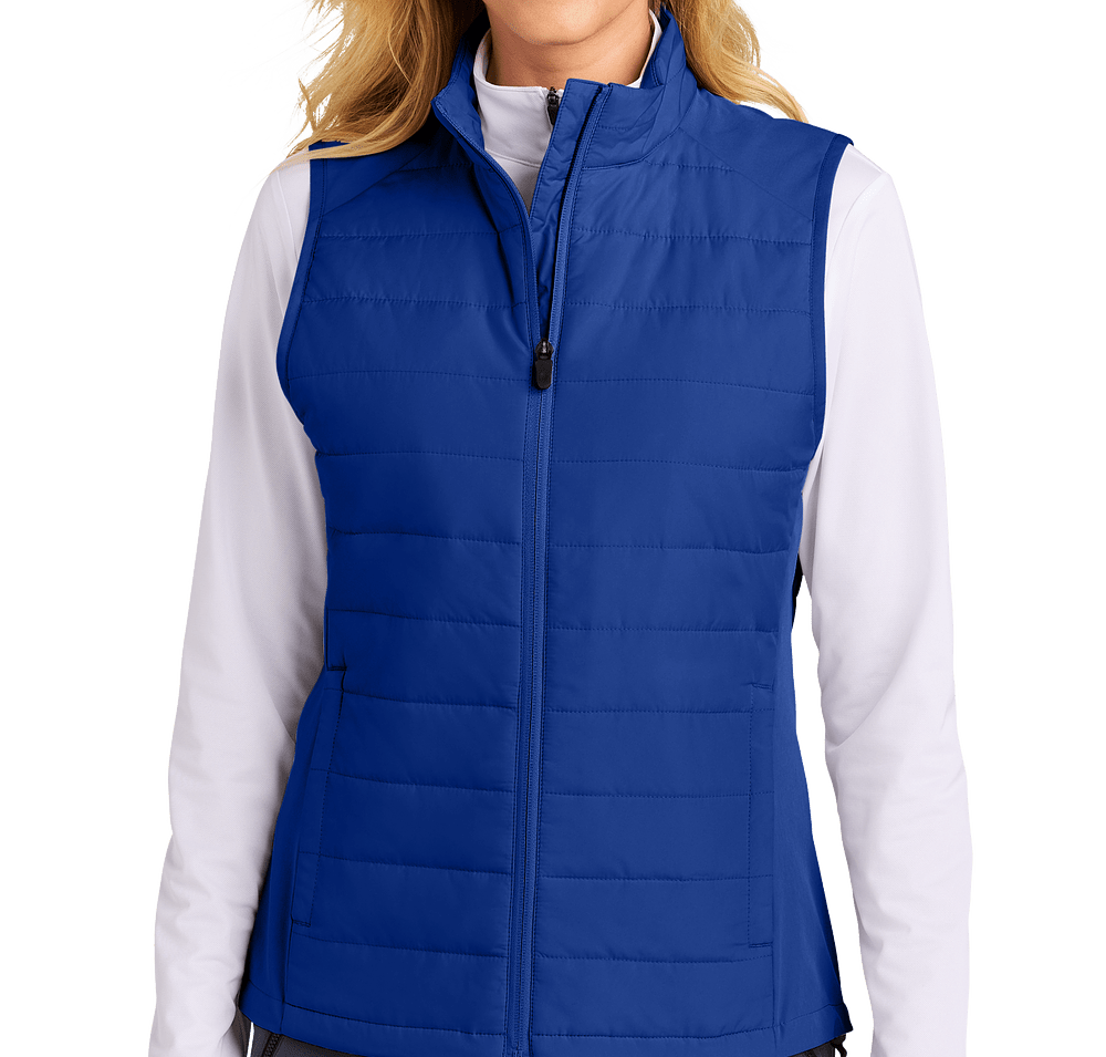 Sport-Tek Women's Movement Hybrid Soft Shell Vest-default