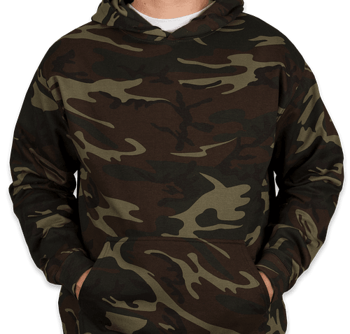 Custom Code Five Camo Pullover Hoodie Design Hoodies Online at